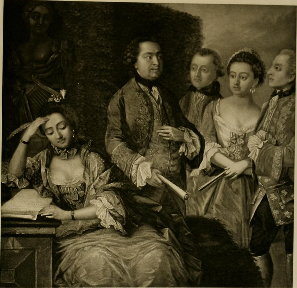 An illustration from Deutsches barock und rokoko : herausgegeben im anschluss an die Jahrhundert-ausstellung deutscher kunst 1650-1800, Darmstadt, 1914, 1914, leaf 225