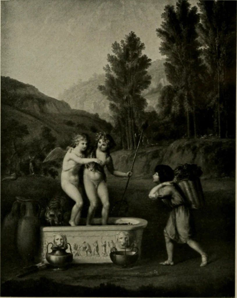 An illustration from Deutsches barock und rokoko : herausgegeben im anschluss an die Jahrhundert-ausstellung deutscher kunst 1650-1800, Darmstadt, 1914, 1914, leaf 241