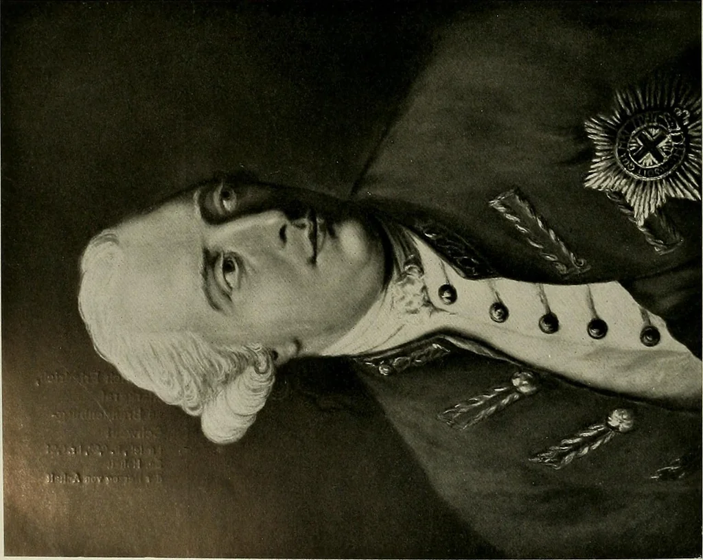 An illustration from Deutsches barock und rokoko : herausgegeben im anschluss an die Jahrhundert-ausstellung deutscher kunst 1650-1800, Darmstadt, 1914, 1914, leaf 252