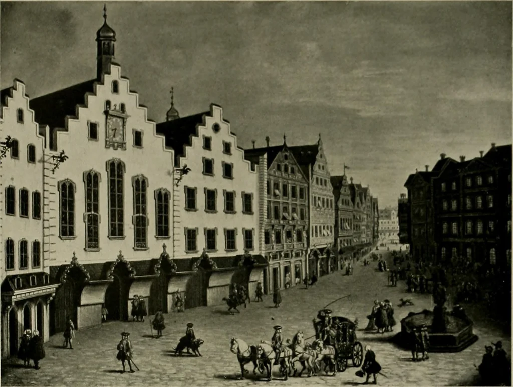 An illustration from Deutsches barock und rokoko : herausgegeben im anschluss an die Jahrhundert-ausstellung deutscher kunst 1650-1800, Darmstadt, 1914, 1914, leaf 271
