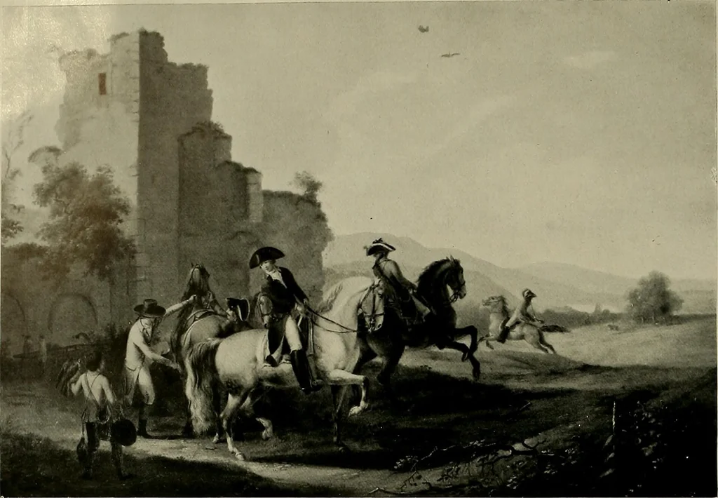 An illustration from Deutsches barock und rokoko : herausgegeben im anschluss an die Jahrhundert-ausstellung deutscher kunst 1650-1800, Darmstadt, 1914, 1914, leaf 272