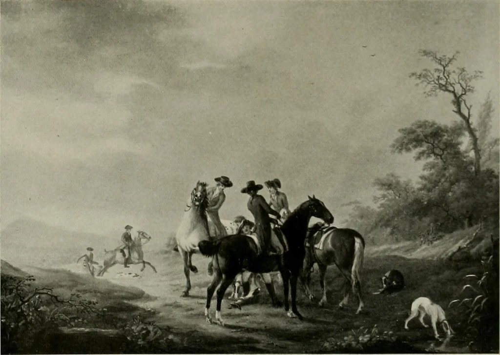 An illustration from Deutsches barock und rokoko : herausgegeben im anschluss an die Jahrhundert-ausstellung deutscher kunst 1650-1800, Darmstadt, 1914, 1914, leaf 273