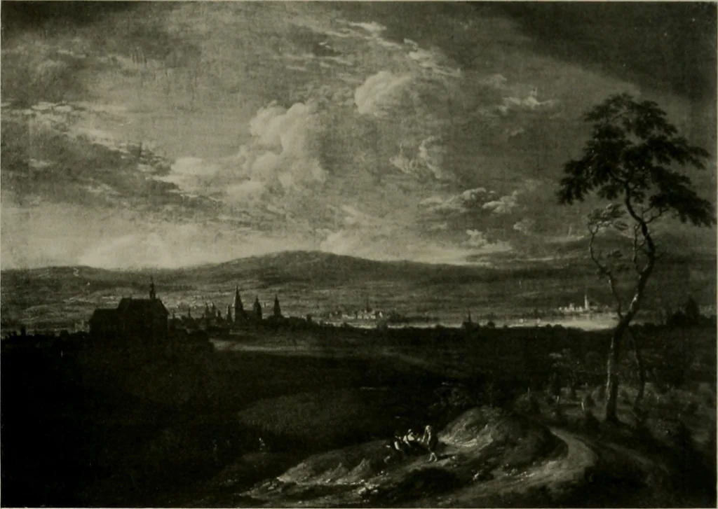 An illustration from Deutsches barock und rokoko : herausgegeben im anschluss an die Jahrhundert-ausstellung deutscher kunst 1650-1800, Darmstadt, 1914, 1914, leaf 277