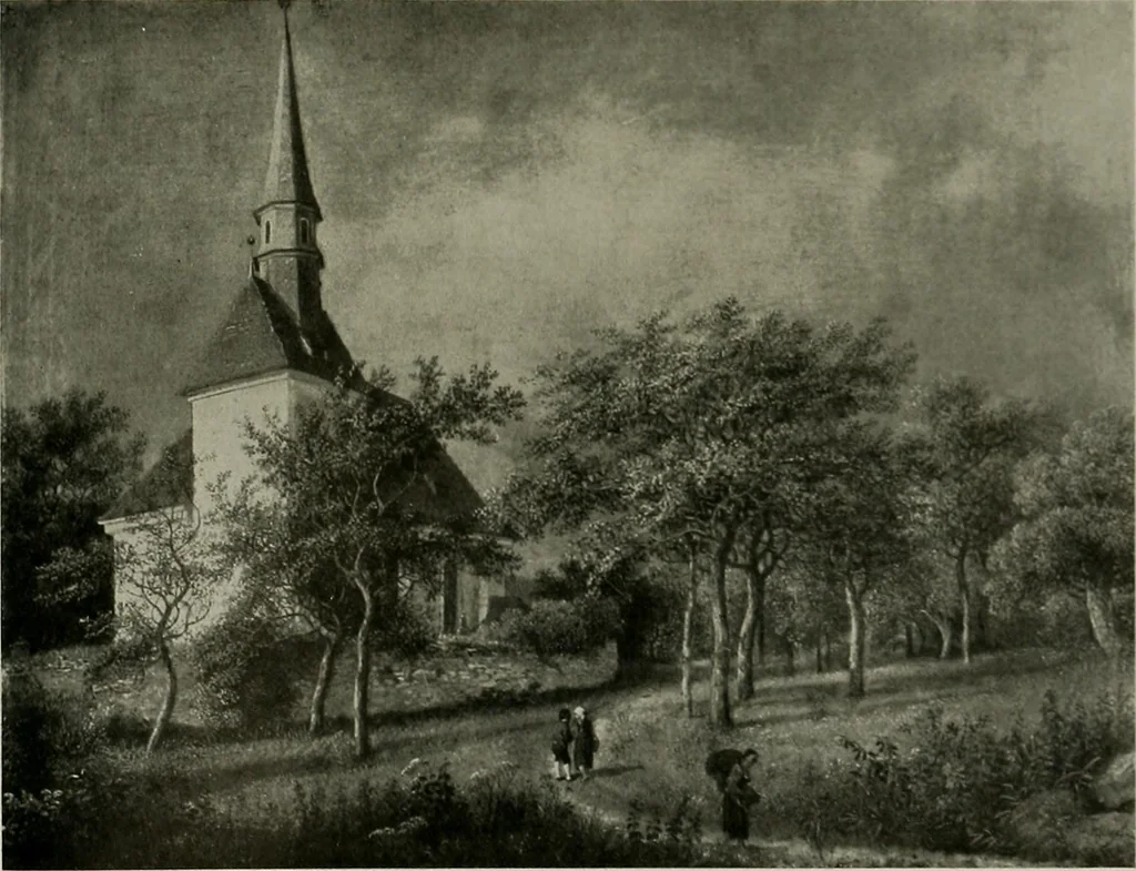 An illustration from Deutsches barock und rokoko : herausgegeben im anschluss an die Jahrhundert-ausstellung deutscher kunst 1650-1800, Darmstadt, 1914, 1914, leaf 279