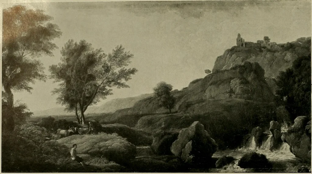 An illustration from Deutsches barock und rokoko : herausgegeben im anschluss an die Jahrhundert-ausstellung deutscher kunst 1650-1800, Darmstadt, 1914, 1914, leaf 284