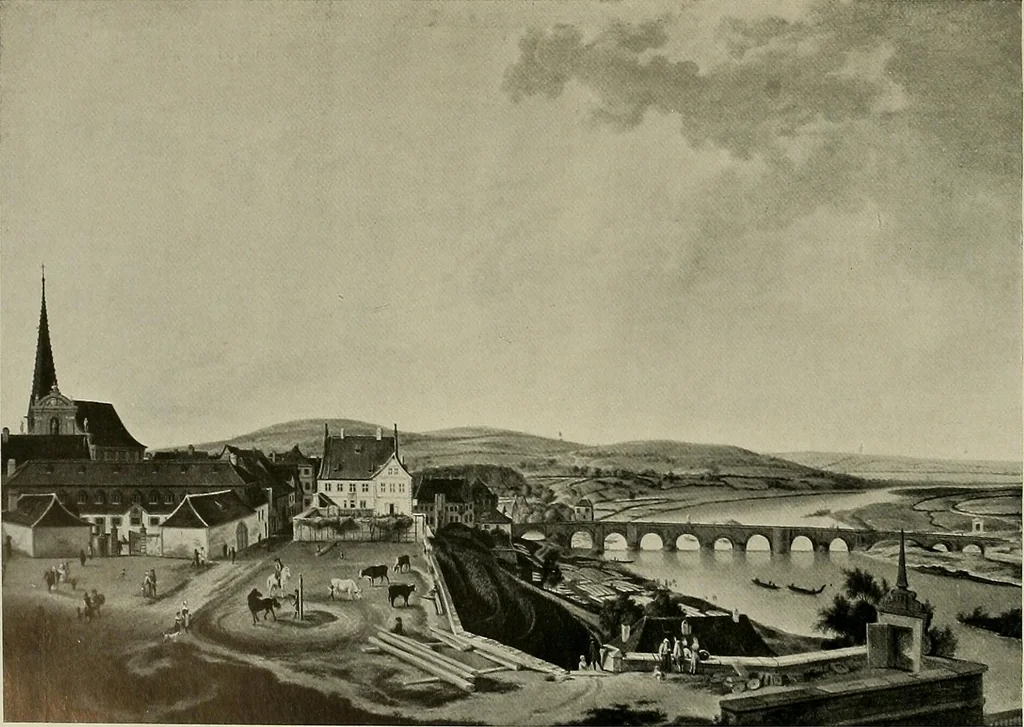 An illustration from Deutsches barock und rokoko : herausgegeben im anschluss an die Jahrhundert-ausstellung deutscher kunst 1650-1800, Darmstadt, 1914, 1914, leaf 284