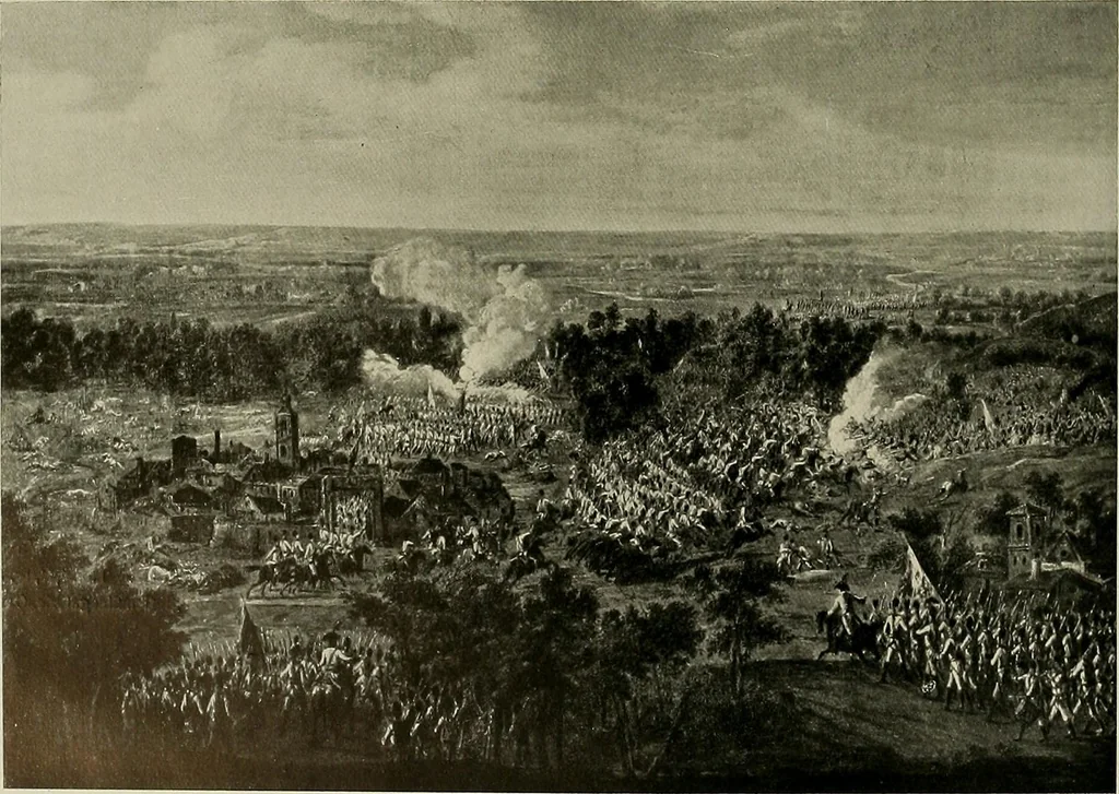 An illustration from Deutsches barock und rokoko : herausgegeben im anschluss an die Jahrhundert-ausstellung deutscher kunst 1650-1800, Darmstadt, 1914, 1914, leaf 288