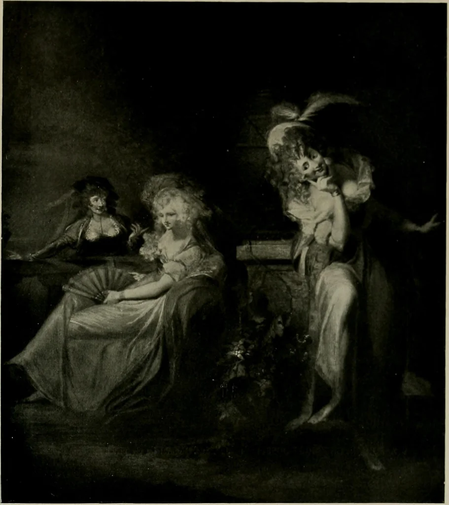 An illustration from Deutsches barock und rokoko : herausgegeben im anschluss an die Jahrhundert-ausstellung deutscher kunst 1650-1800, Darmstadt, 1914, 1914, leaf 307