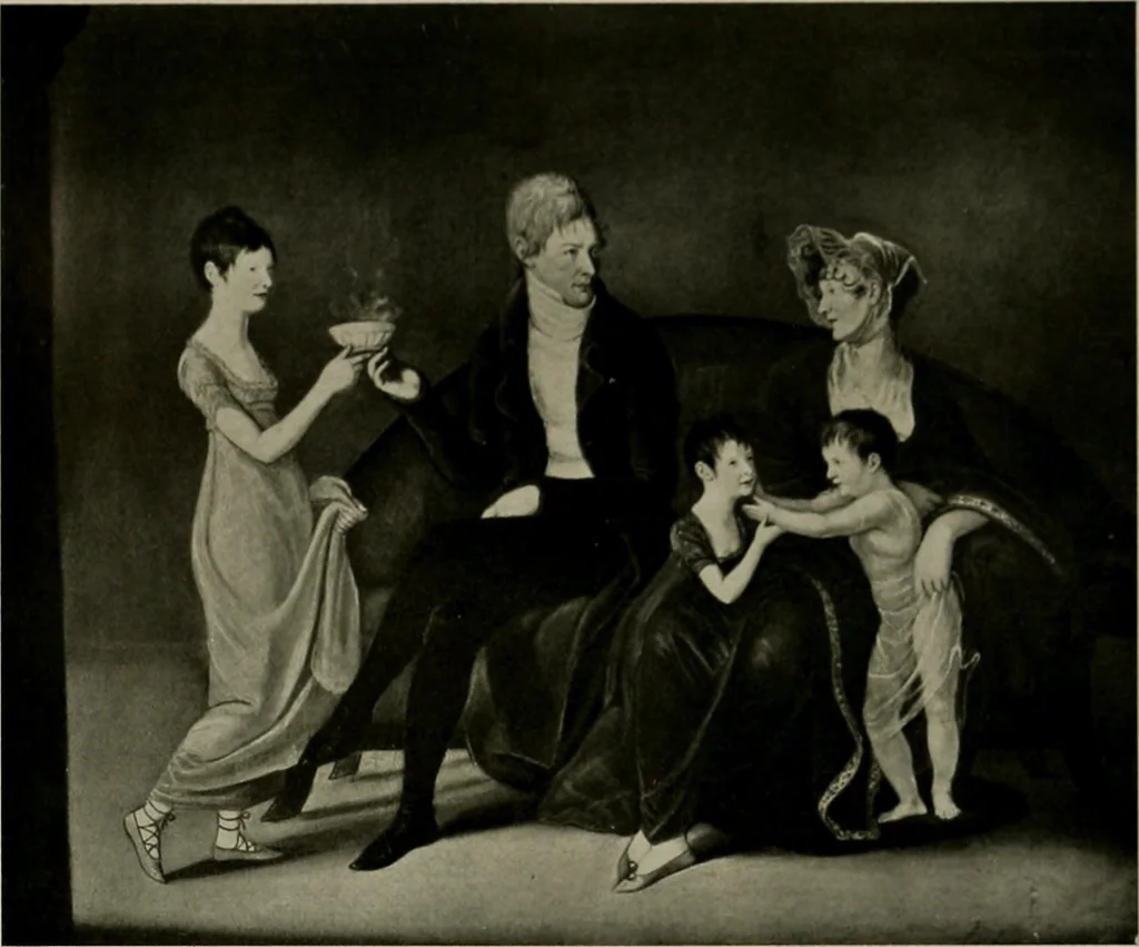 An illustration from Deutsches barock und rokoko : herausgegeben im anschluss an die Jahrhundert-ausstellung deutscher kunst 1650-1800, Darmstadt, 1914, 1914, leaf 309