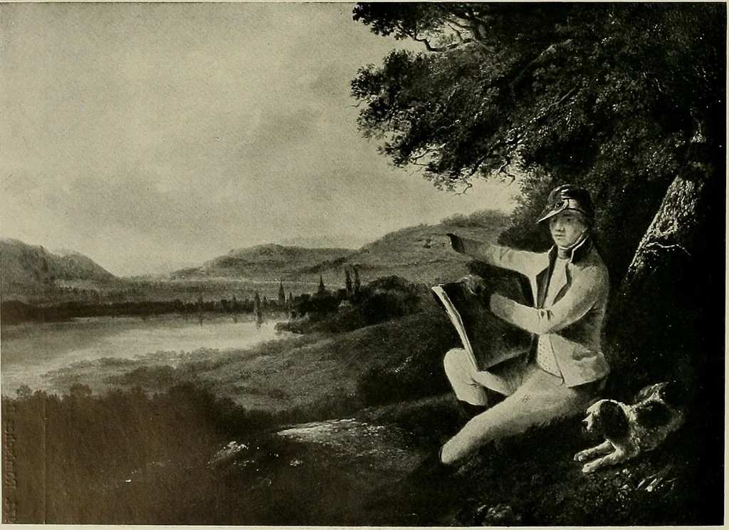 An illustration from Deutsches barock und rokoko : herausgegeben im anschluss an die Jahrhundert-ausstellung deutscher kunst 1650-1800, Darmstadt, 1914, 1914, leaf 318
