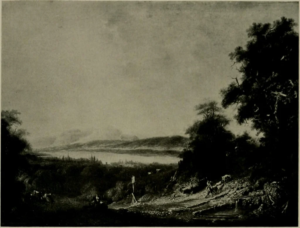 An illustration from Deutsches barock und rokoko : herausgegeben im anschluss an die Jahrhundert-ausstellung deutscher kunst 1650-1800, Darmstadt, 1914, 1914, leaf 319