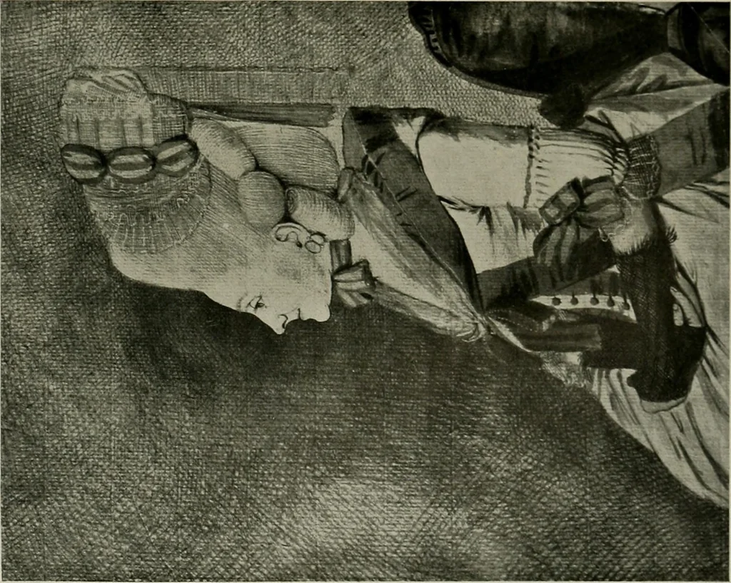 An illustration from Deutsches barock und rokoko : herausgegeben im anschluss an die Jahrhundert-ausstellung deutscher kunst 1650-1800, Darmstadt, 1914, 1914, leaf 339