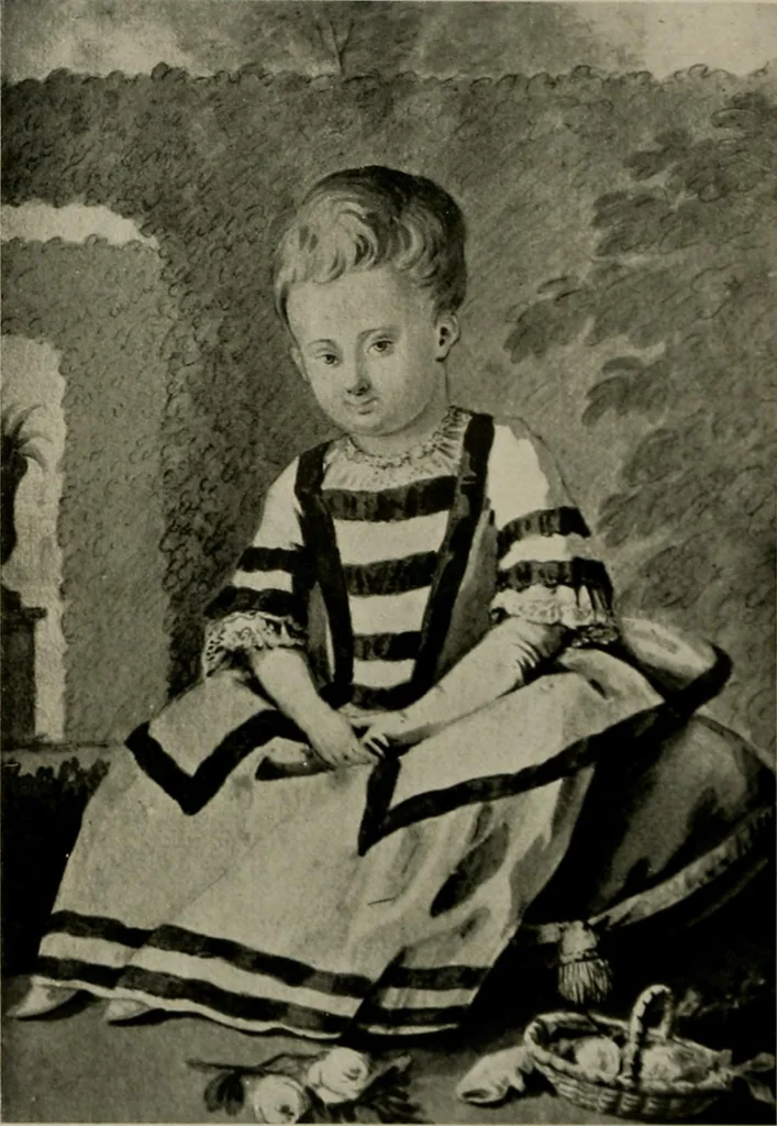 An illustration from Deutsches barock und rokoko : herausgegeben im anschluss an die Jahrhundert-ausstellung deutscher kunst 1650-1800, Darmstadt, 1914, 1914, leaf 341