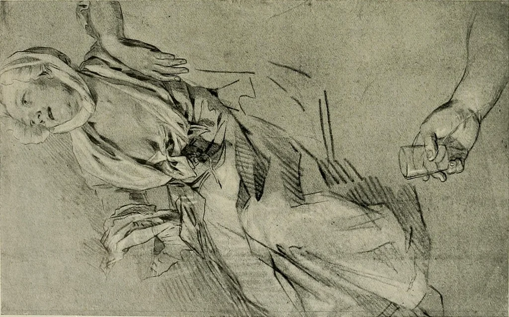 An illustration from Deutsches barock und rokoko : herausgegeben im anschluss an die Jahrhundert-ausstellung deutscher kunst 1650-1800, Darmstadt, 1914, 1914, leaf 348