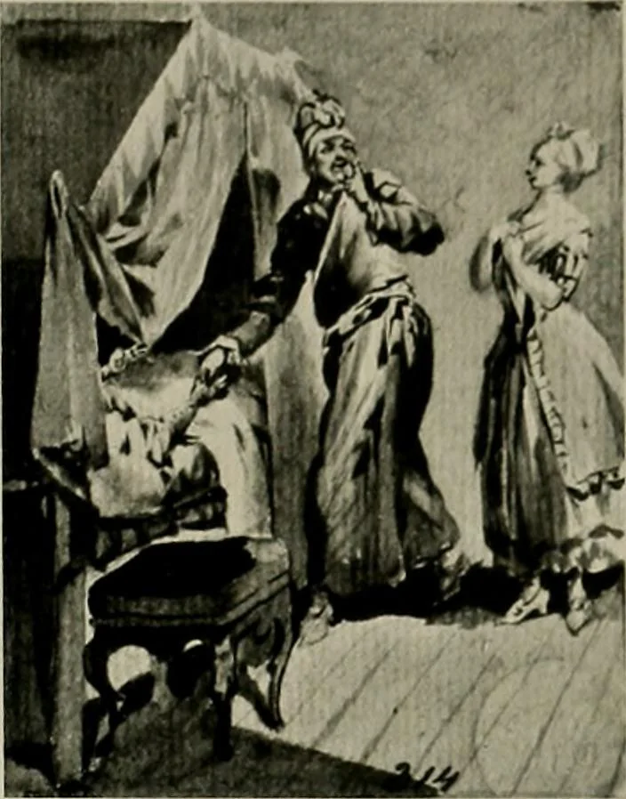 An illustration from Deutsches barock und rokoko : herausgegeben im anschluss an die Jahrhundert-ausstellung deutscher kunst 1650-1800, Darmstadt, 1914, 1914, leaf 349