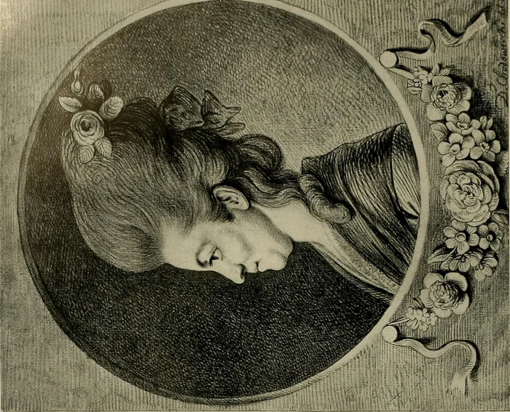 An illustration from Deutsches barock und rokoko : herausgegeben im anschluss an die Jahrhundert-ausstellung deutscher kunst 1650-1800, Darmstadt, 1914, 1914, leaf 350
