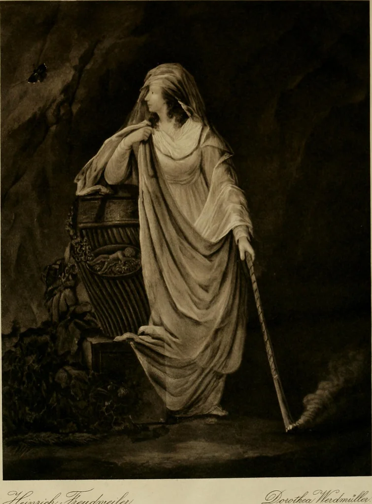 An illustration from Deutsches barock und rokoko : herausgegeben im anschluss an die Jahrhundert-ausstellung deutscher kunst 1650-1800, Darmstadt, 1914, 1914, leaf 355