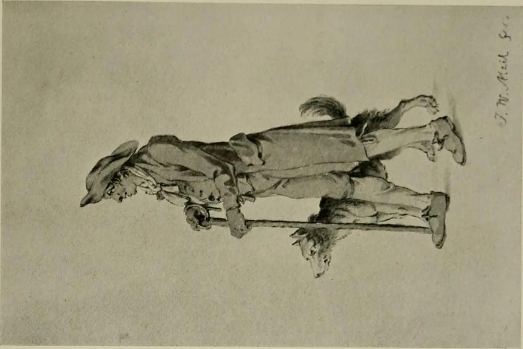 An illustration from Deutsches barock und rokoko : herausgegeben im anschluss an die Jahrhundert-ausstellung deutscher kunst 1650-1800, Darmstadt, 1914, 1914, leaf 357