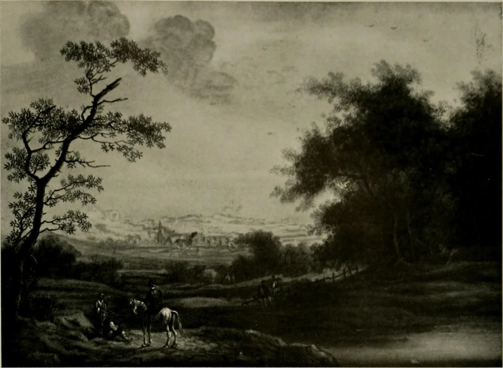 An illustration from Deutsches barock und rokoko : herausgegeben im anschluss an die Jahrhundert-ausstellung deutscher kunst 1650-1800, Darmstadt, 1914, 1914, leaf 365