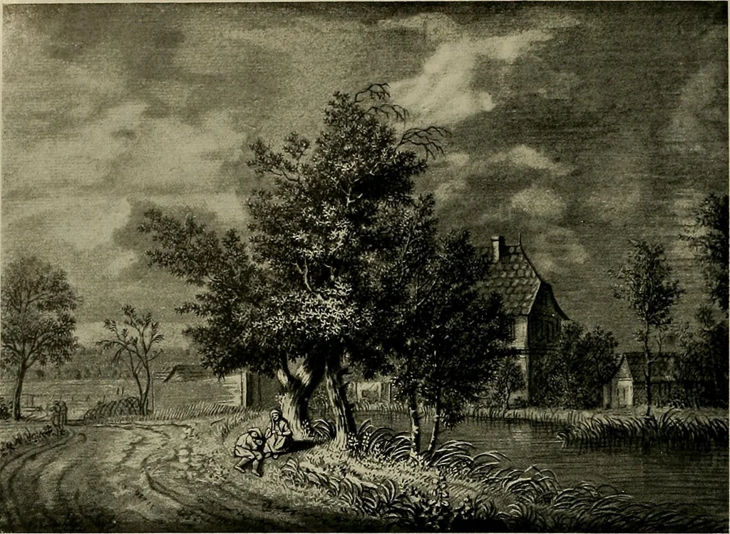 An illustration from Deutsches barock und rokoko : herausgegeben im anschluss an die Jahrhundert-ausstellung deutscher kunst 1650-1800, Darmstadt, 1914, 1914, leaf 368