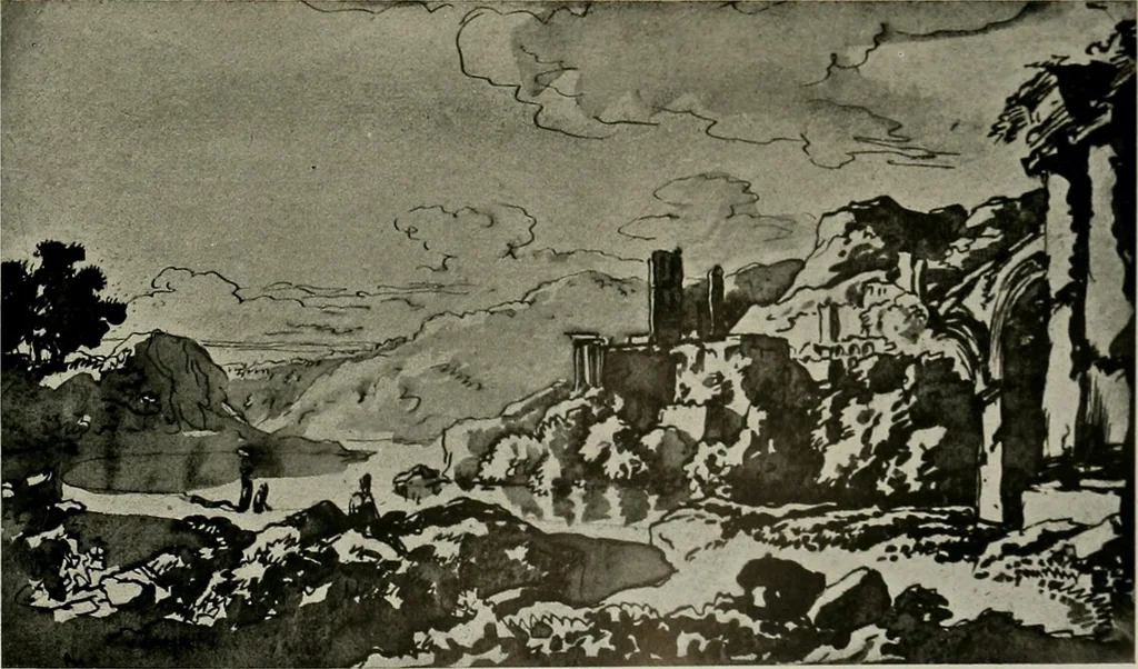 An illustration from Deutsches barock und rokoko : herausgegeben im anschluss an die Jahrhundert-ausstellung deutscher kunst 1650-1800, Darmstadt, 1914, 1914, leaf 369