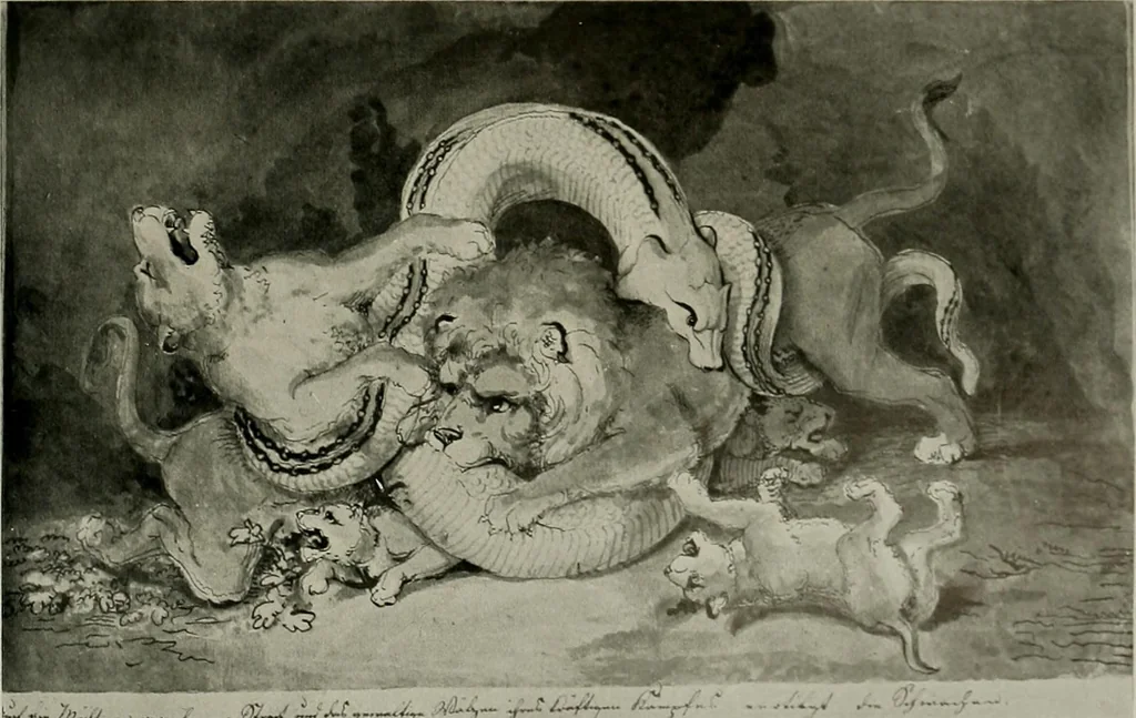 An illustration from Deutsches barock und rokoko : herausgegeben im anschluss an die Jahrhundert-ausstellung deutscher kunst 1650-1800, Darmstadt, 1914, 1914, leaf 373