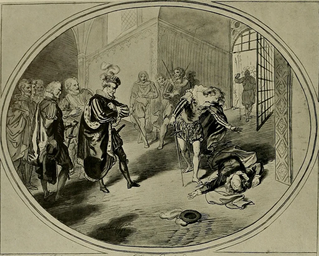 An illustration from Deutsches barock und rokoko : herausgegeben im anschluss an die Jahrhundert-ausstellung deutscher kunst 1650-1800, Darmstadt, 1914, 1914, leaf 390
