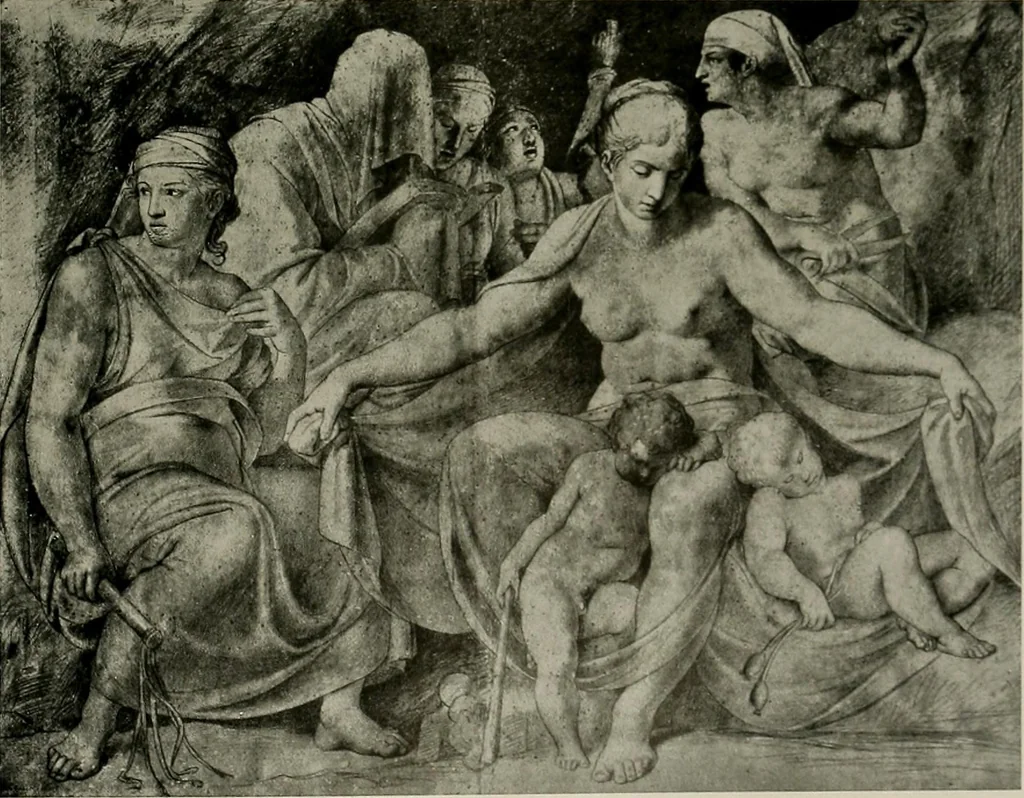 An illustration from Deutsches barock und rokoko : herausgegeben im anschluss an die Jahrhundert-ausstellung deutscher kunst 1650-1800, Darmstadt, 1914, 1914, leaf 393
