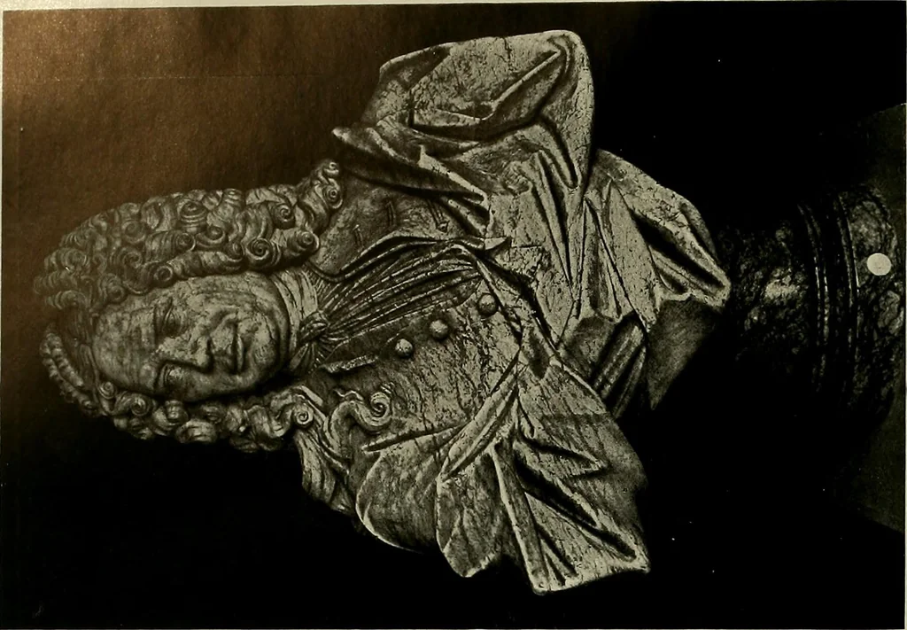 An illustration from Deutsches barock und rokoko : herausgegeben im anschluss an die Jahrhundert-ausstellung deutscher kunst 1650-1800, Darmstadt, 1914, 1914, leaf 398