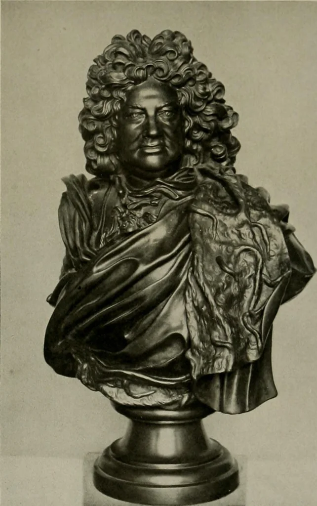 An illustration from Deutsches barock und rokoko : herausgegeben im anschluss an die Jahrhundert-ausstellung deutscher kunst 1650-1800, Darmstadt, 1914, 1914, leaf 399