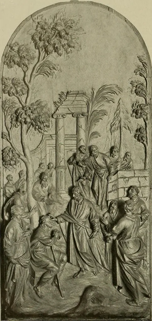 An illustration from Deutsches barock und rokoko : herausgegeben im anschluss an die Jahrhundert-ausstellung deutscher kunst 1650-1800, Darmstadt, 1914, 1914, leaf 410