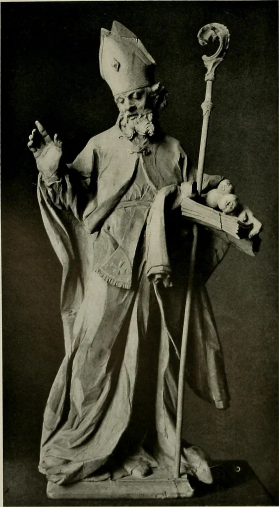 An illustration from Deutsches barock und rokoko : herausgegeben im anschluss an die Jahrhundert-ausstellung deutscher kunst 1650-1800, Darmstadt, 1914, 1914, leaf 415
