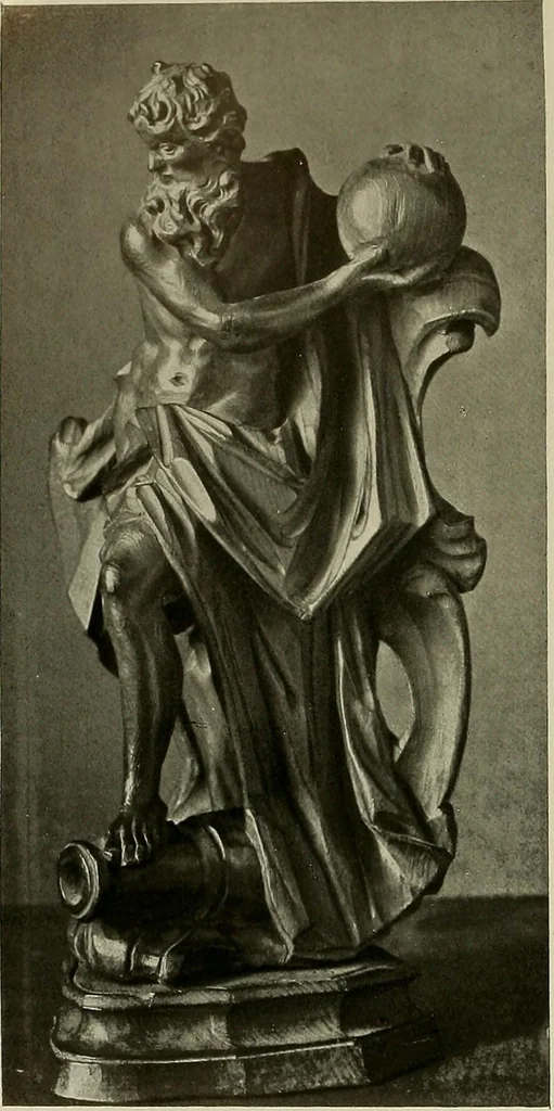 An illustration from Deutsches barock und rokoko : herausgegeben im anschluss an die Jahrhundert-ausstellung deutscher kunst 1650-1800, Darmstadt, 1914, 1914, leaf 418