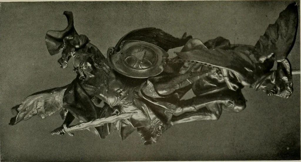An illustration from Deutsches barock und rokoko : herausgegeben im anschluss an die Jahrhundert-ausstellung deutscher kunst 1650-1800, Darmstadt, 1914, 1914, leaf 419