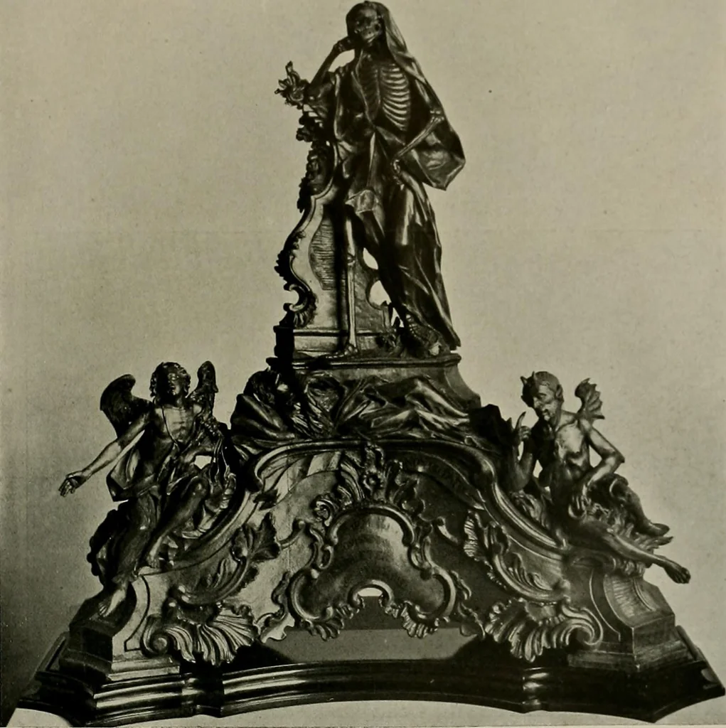 An illustration from Deutsches barock und rokoko : herausgegeben im anschluss an die Jahrhundert-ausstellung deutscher kunst 1650-1800, Darmstadt, 1914, 1914, leaf 423
