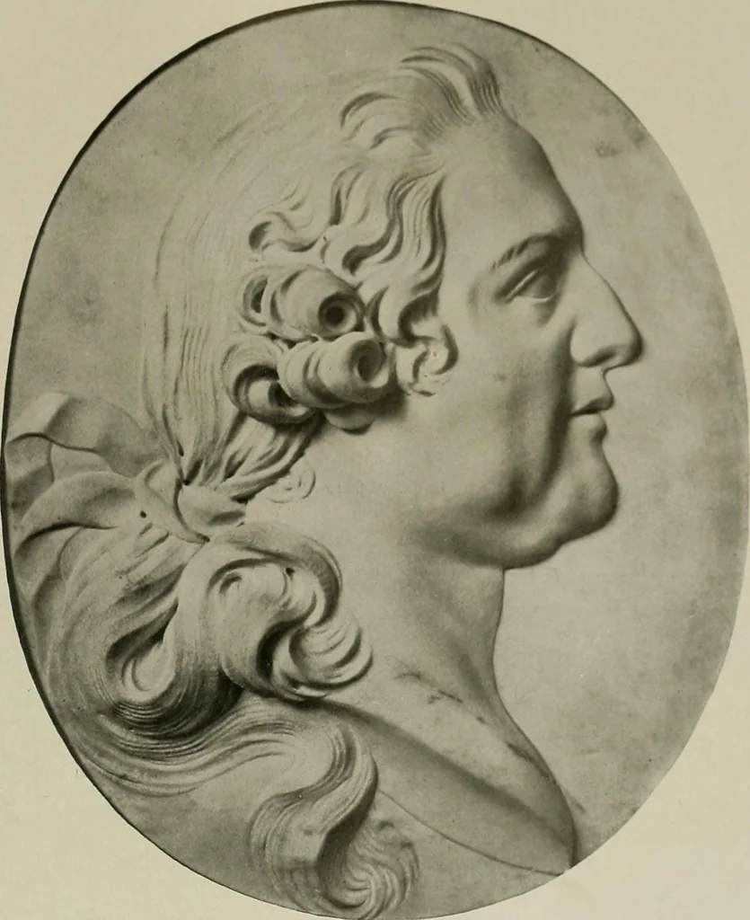 An illustration from Deutsches barock und rokoko : herausgegeben im anschluss an die Jahrhundert-ausstellung deutscher kunst 1650-1800, Darmstadt, 1914, 1914, leaf 425