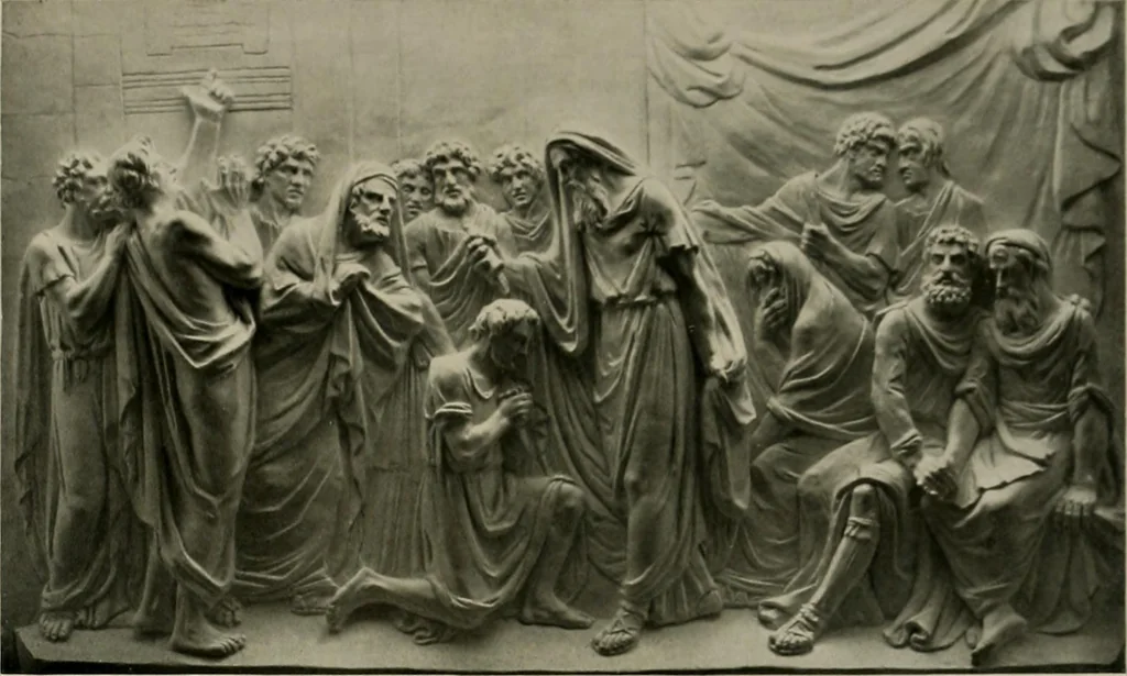 An illustration from Deutsches barock und rokoko : herausgegeben im anschluss an die Jahrhundert-ausstellung deutscher kunst 1650-1800, Darmstadt, 1914, 1914, leaf 427
