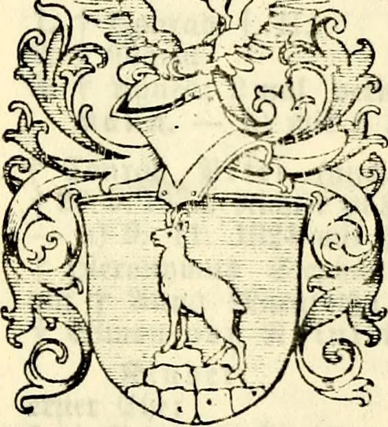 An illustration from Deutsches Geschlechterbuch (Genealogisches Handbuch bürgerlicher Familien.), 1889, leaf 345