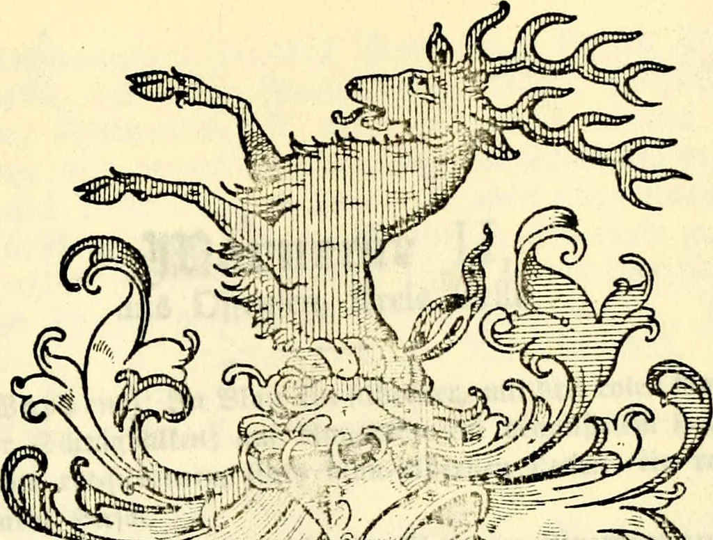 An illustration from Deutsches Geschlechterbuch (Genealogisches Handbuch bürgerlicher Familien.), 1889, leaf 537