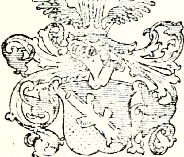 An illustration from Deutsches Geschlechterbuch (Genealogisches Handbuch bürgerlicher Familien.), 1889, leaf 1036