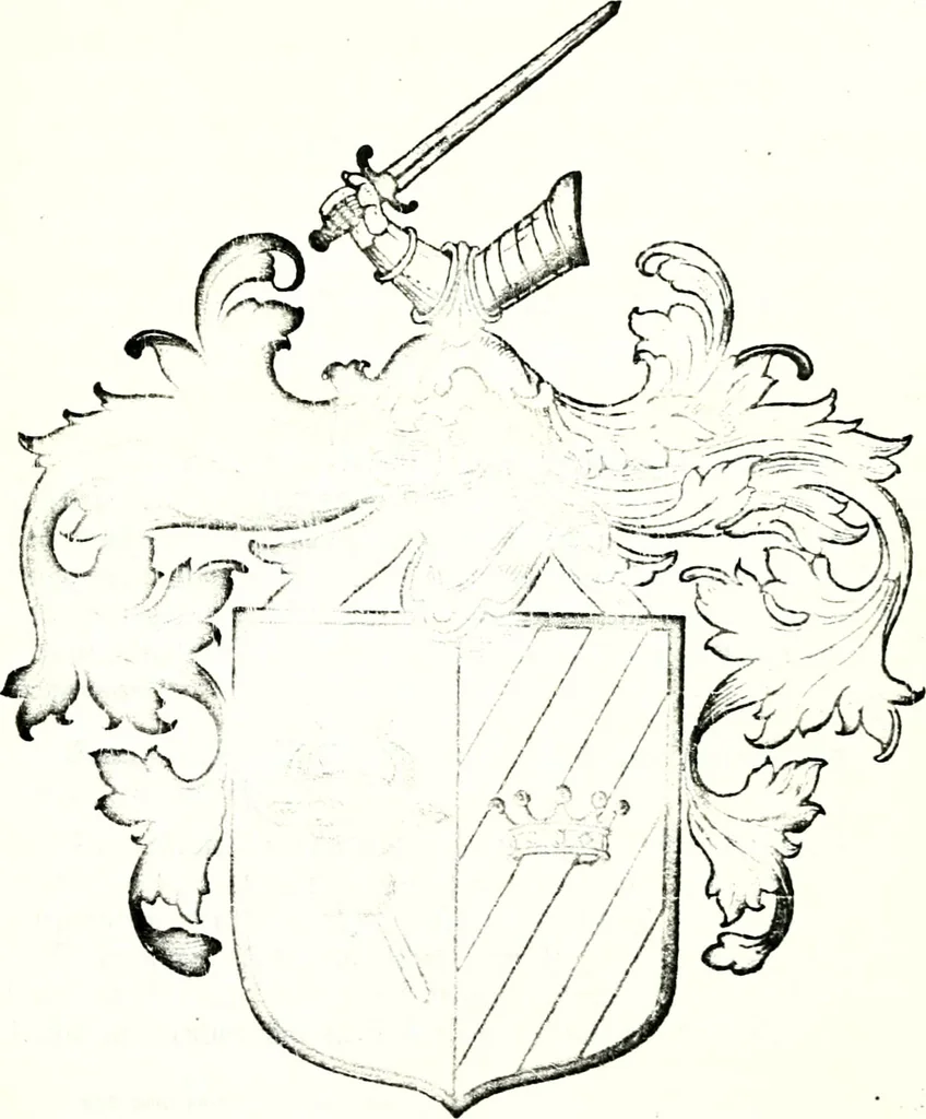 An illustration from Deutsches Geschlechterbuch (Genealogisches Handbuch bürgerlicher Familien.), 1889, leaf 128