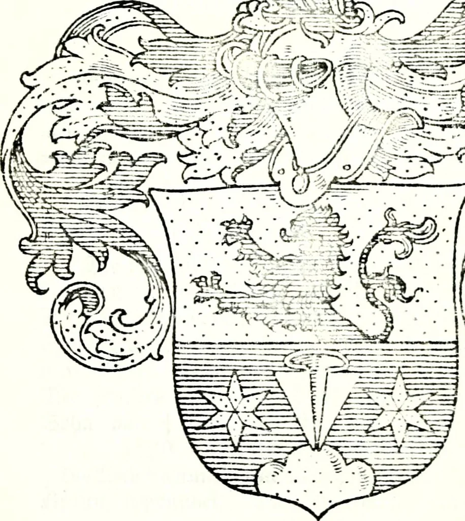 An illustration from Deutsches Geschlechterbuch (Genealogisches Handbuch bürgerlicher Familien.), 1889, leaf 188