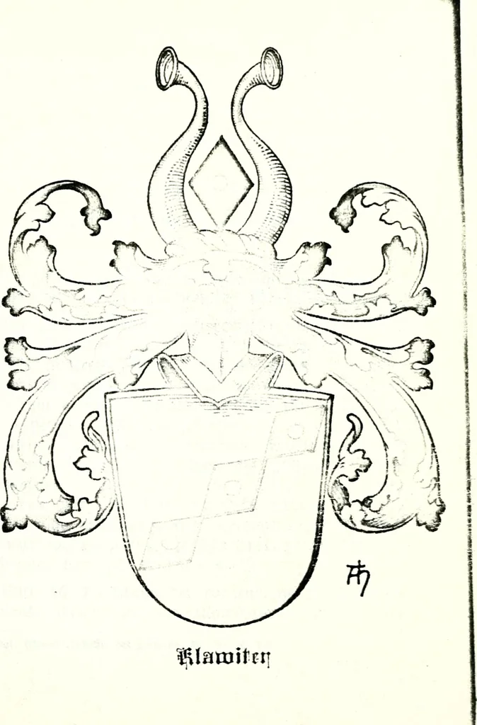 An illustration from Deutsches Geschlechterbuch (Genealogisches Handbuch bürgerlicher Familien.), 1889, leaf 506