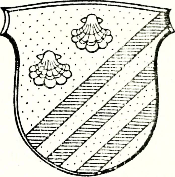 An illustration from Deutsches Geschlechterbuch (Genealogisches Handbuch bürgerlicher Familien.), 1889, leaf 64