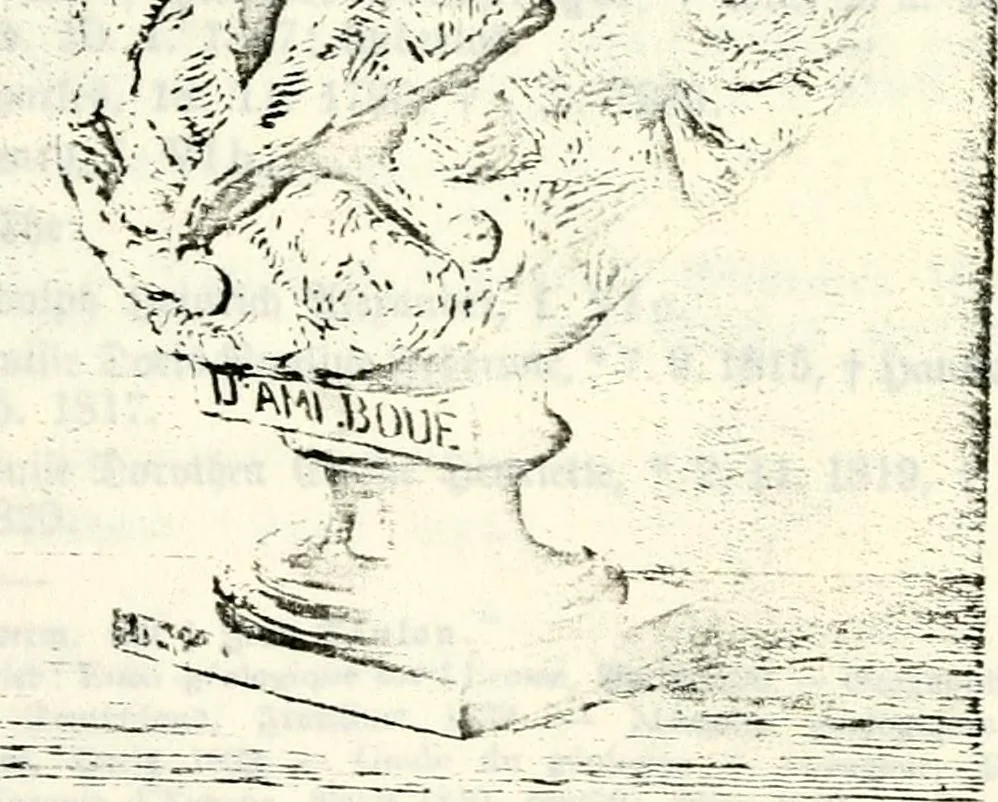 An illustration from Deutsches Geschlechterbuch (Genealogisches Handbuch bürgerlicher Familien.), 1889, leaf 403