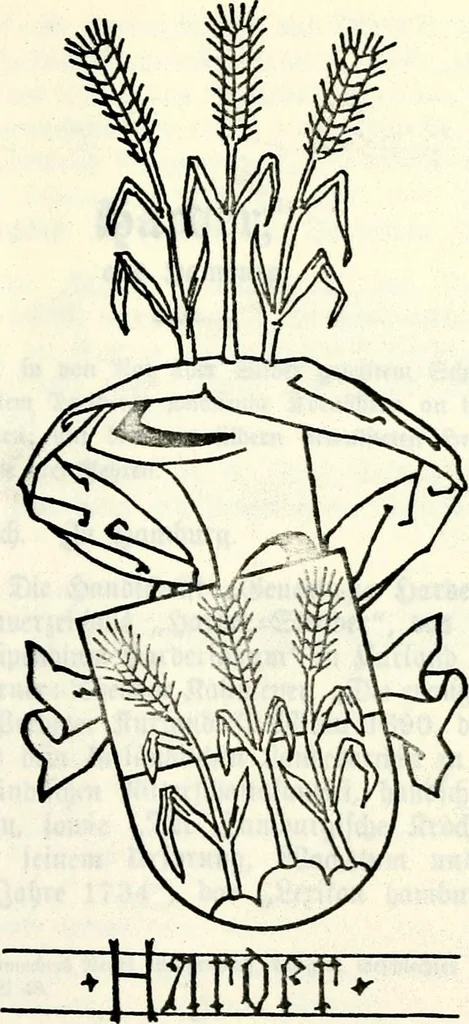 An illustration from Deutsches Geschlechterbuch (Genealogisches Handbuch bürgerlicher Familien.), 1889, leaf 689