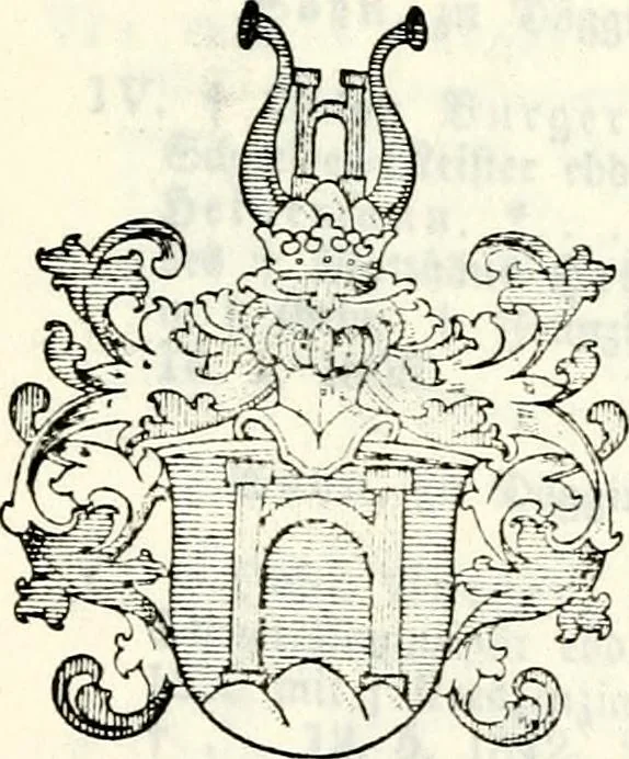An illustration from Deutsches Geschlechterbuch (Genealogisches Handbuch bürgerlicher Familien.), 1889, leaf 139