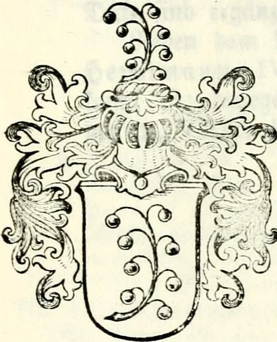 An illustration from Deutsches Geschlechterbuch (Genealogisches Handbuch bürgerlicher Familien.), 1889, leaf 331