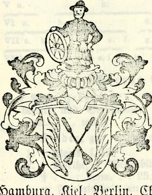 An illustration from Deutsches Geschlechterbuch (Genealogisches Handbuch bürgerlicher Familien.), 1889, leaf 403