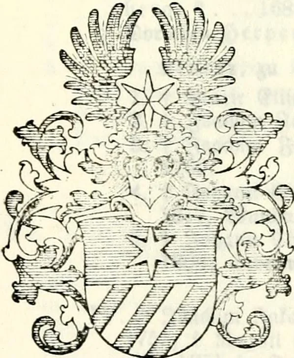 An illustration from Deutsches Geschlechterbuch (Genealogisches Handbuch bürgerlicher Familien.), 1889, leaf 531